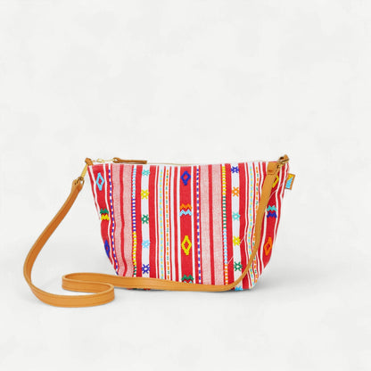 XLarge Convertible Pouch - Fez Beaded Stripe