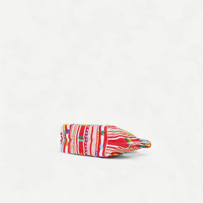 Large Convertible Pouch - Fez Beaded Stripe