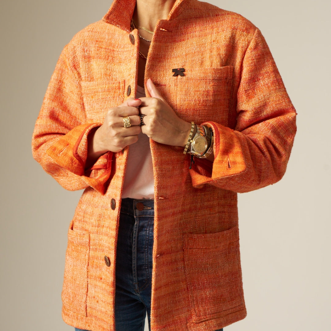 The Workman Handwoven - Tangerine