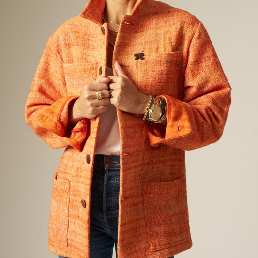 The Workman Handwoven - Tangerine