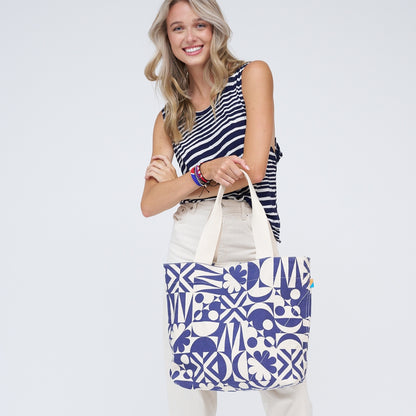 Go-To Tote - Tile Print