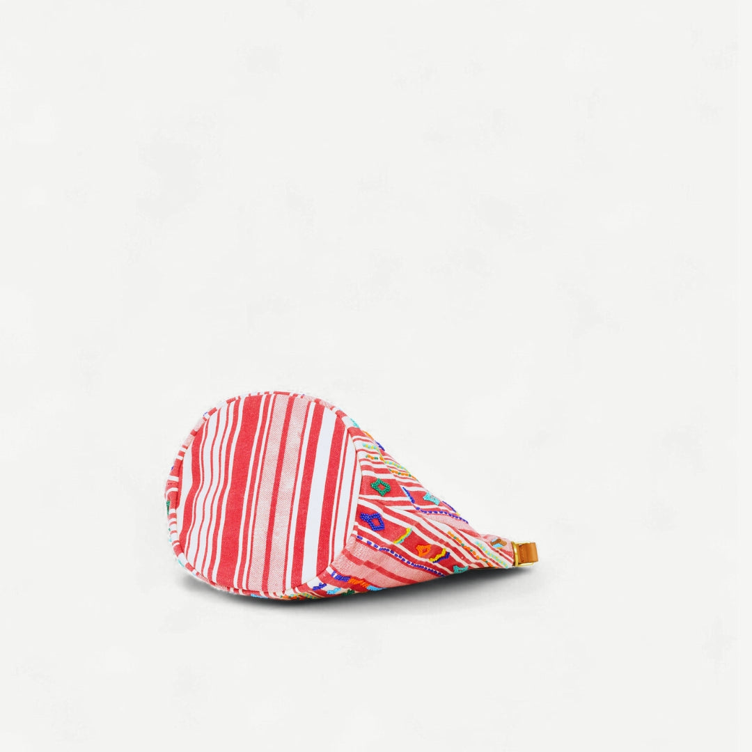 Pipa Bag - Fez Beaded Stripe