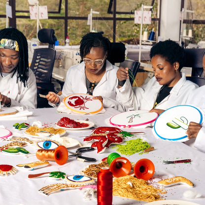 Beaded Ornament - Flamingo