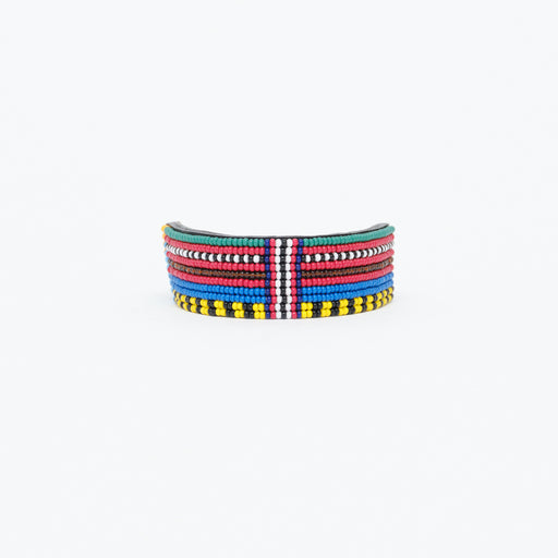 Maroon/Navy Stripe Bracelet