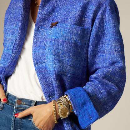 The Workman Handwoven - Cobalt