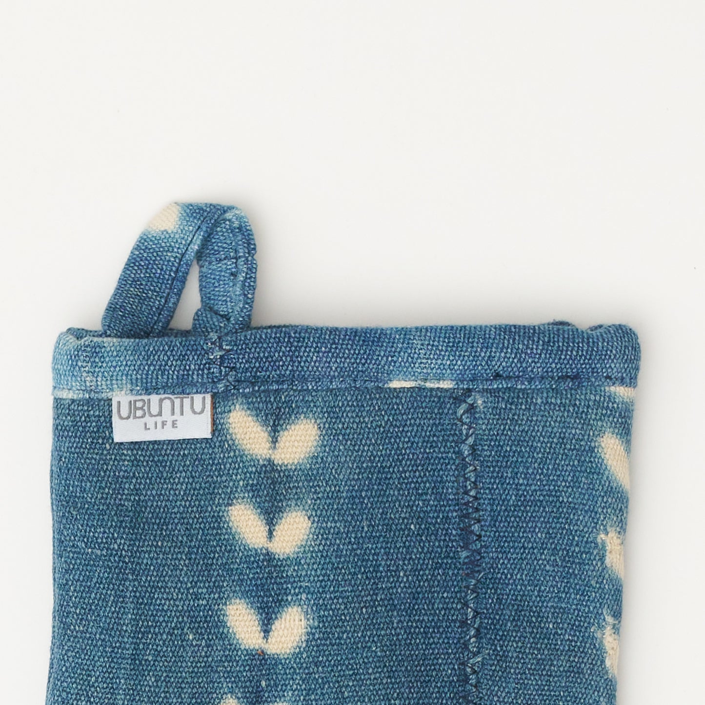 African Indigo Cloth Apron #03