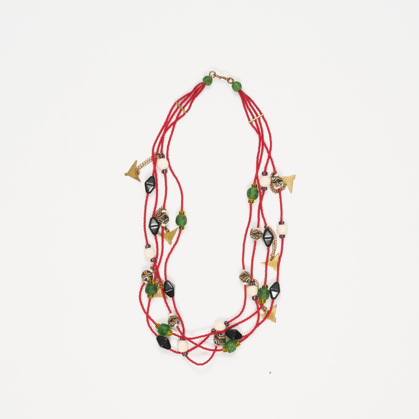 Pathways Necklace - Crimson