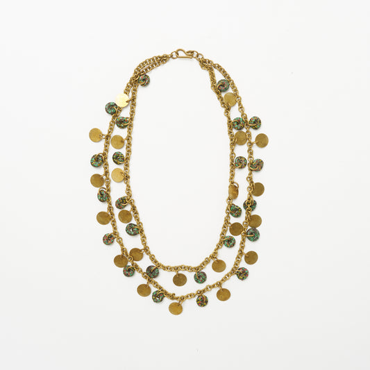 Confetti Charm Chain Necklace
