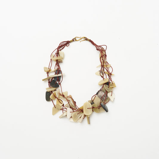 Mixed Horn Current Necklace