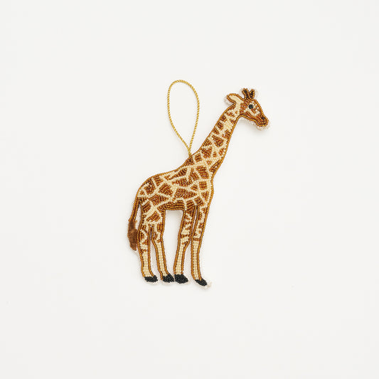 Beaded Ornament - Giraffe