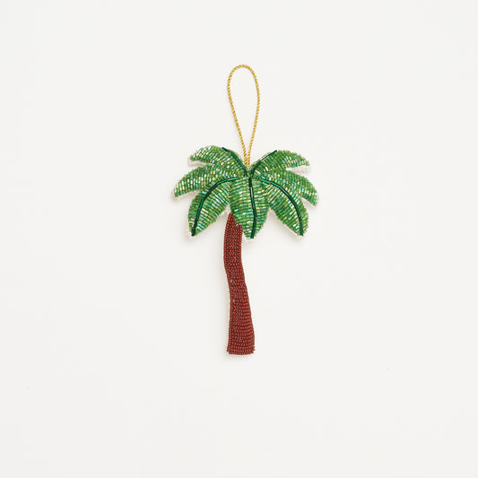 Beaded Ornament - Palm Tree
