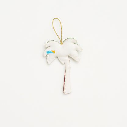 Beaded Ornament - Palm Tree