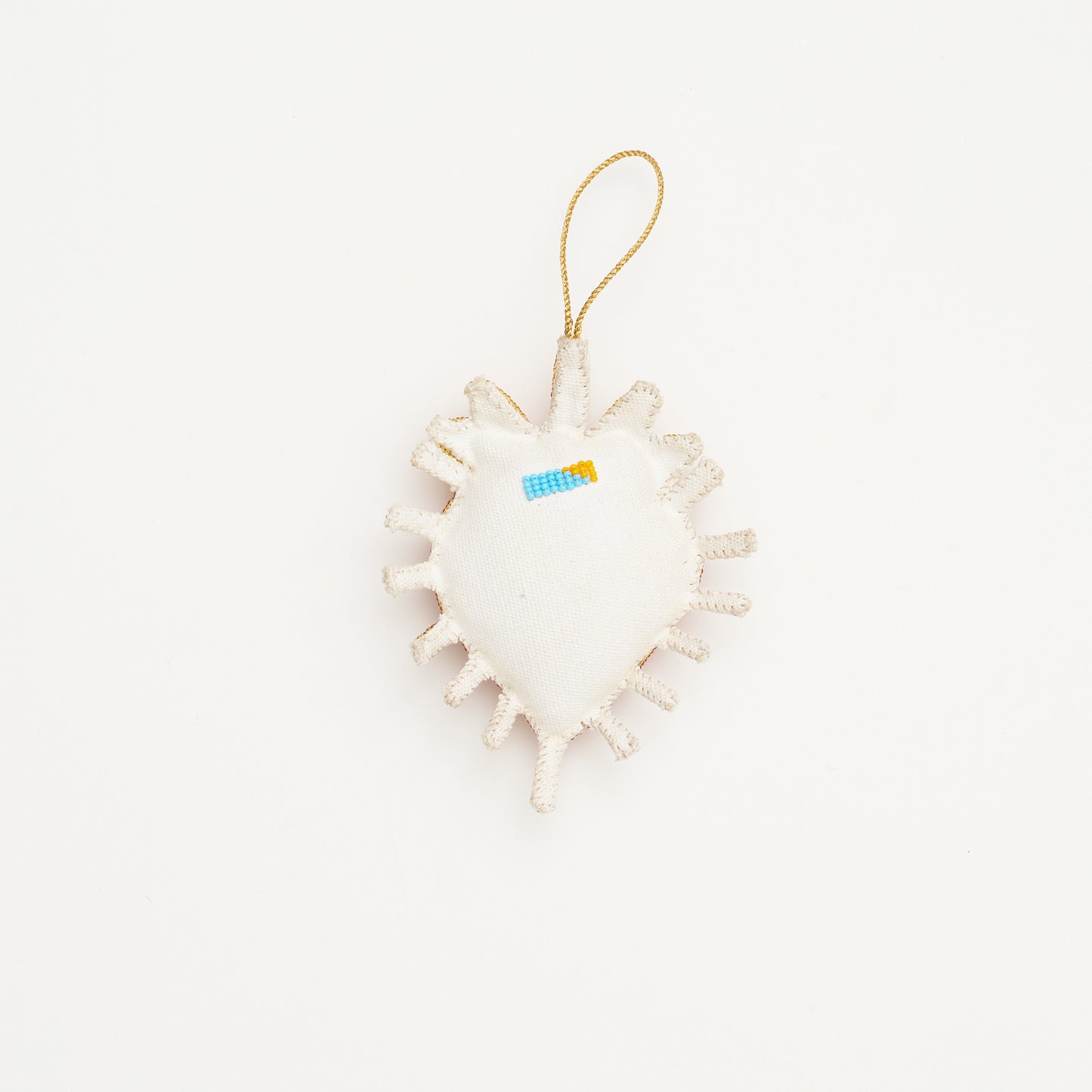 Beaded Ornament - Sacred Heart