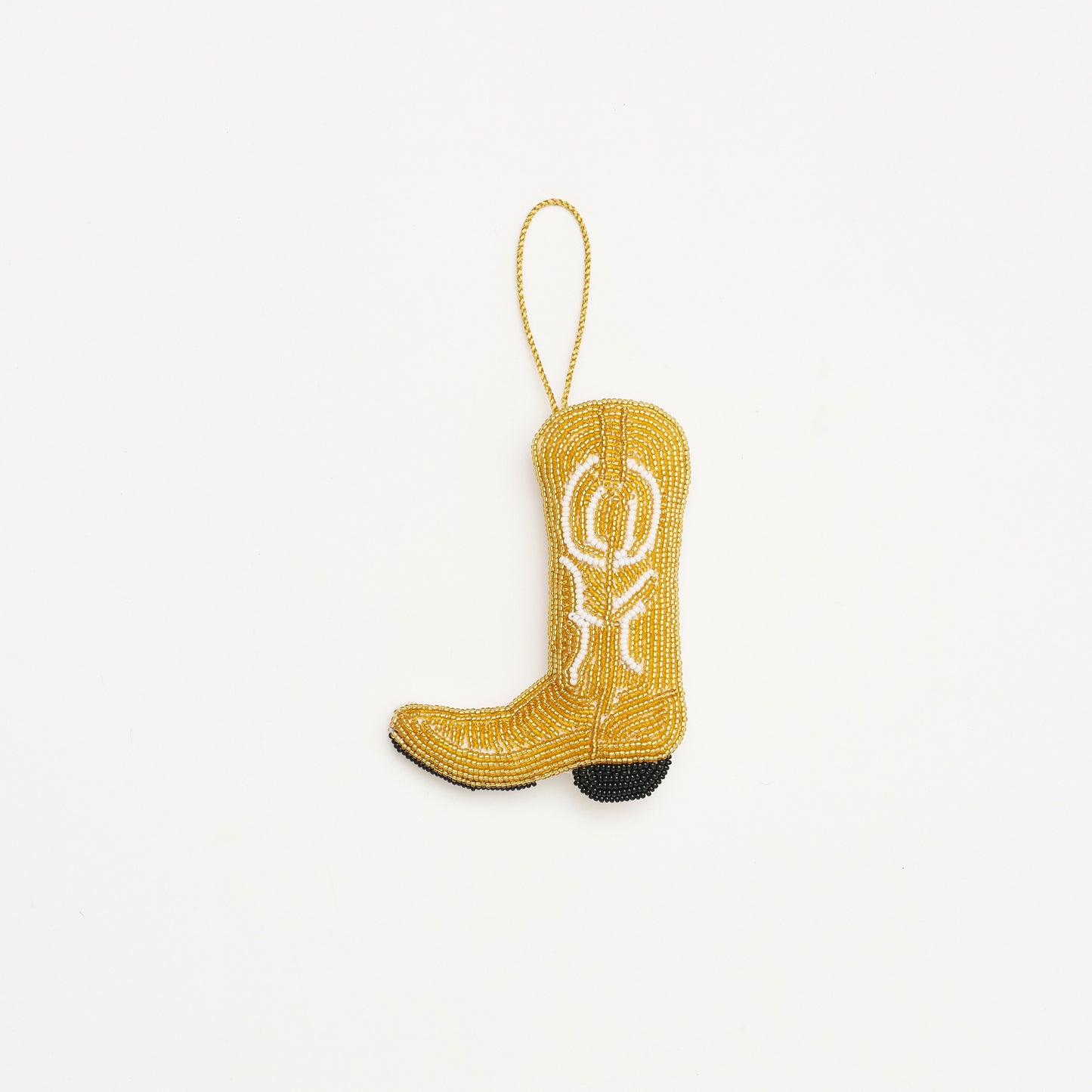 Beaded Ornament - Boot