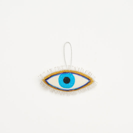 Beaded Ornament - Evil Eye