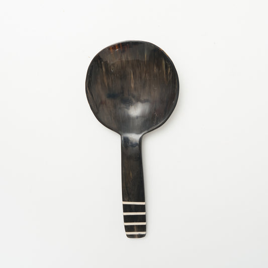 Horn Serving Spoon - Stripe