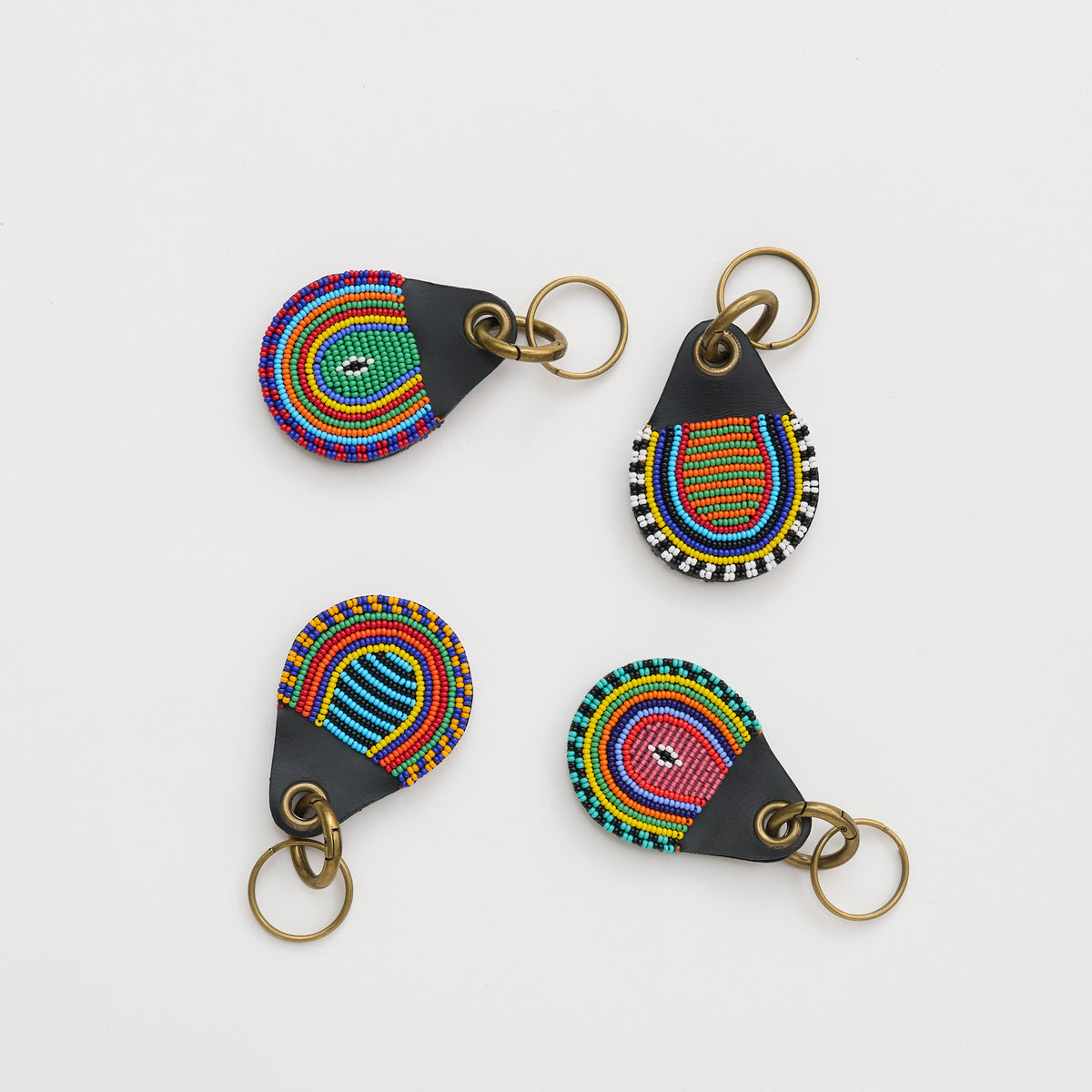 Beaded AirTag Keychains (Pack of 4)