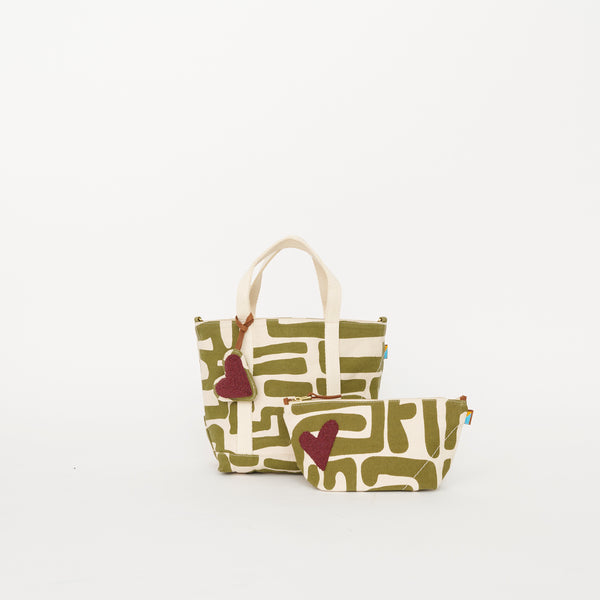 The Mini Moss Kuba Heart Bundle