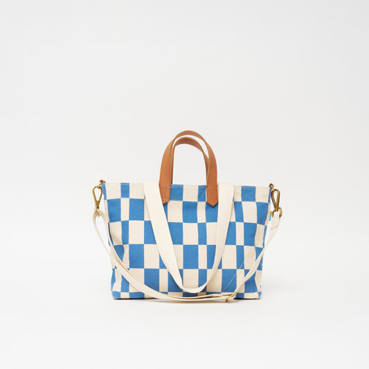 Commuter Bag - Chambray Checker