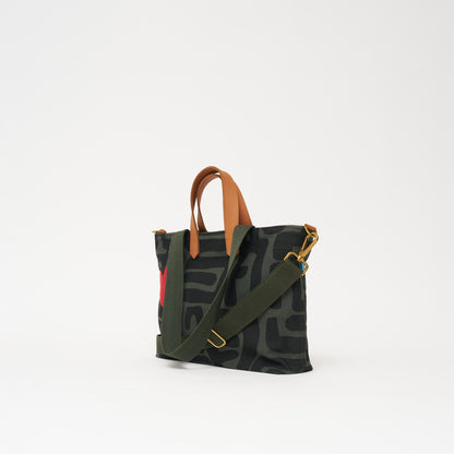 Commuter - Safari Kuba with Beaded Red Heart