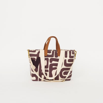 Commuter - Fig Kuba with Dark Purple Beaded Heart