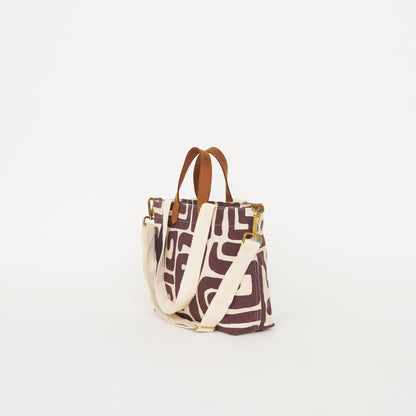 Commuter - Fig Kuba with Dark Purple Beaded Heart