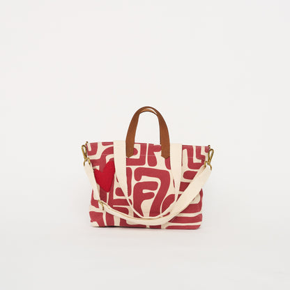 Commuter - Merlot Kuba with Beaded Heart