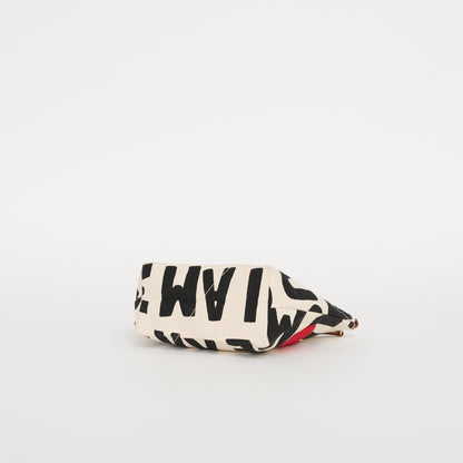 XL Convertible Pouch - UBUNTU: I Am We Are with Red Beaded Heart