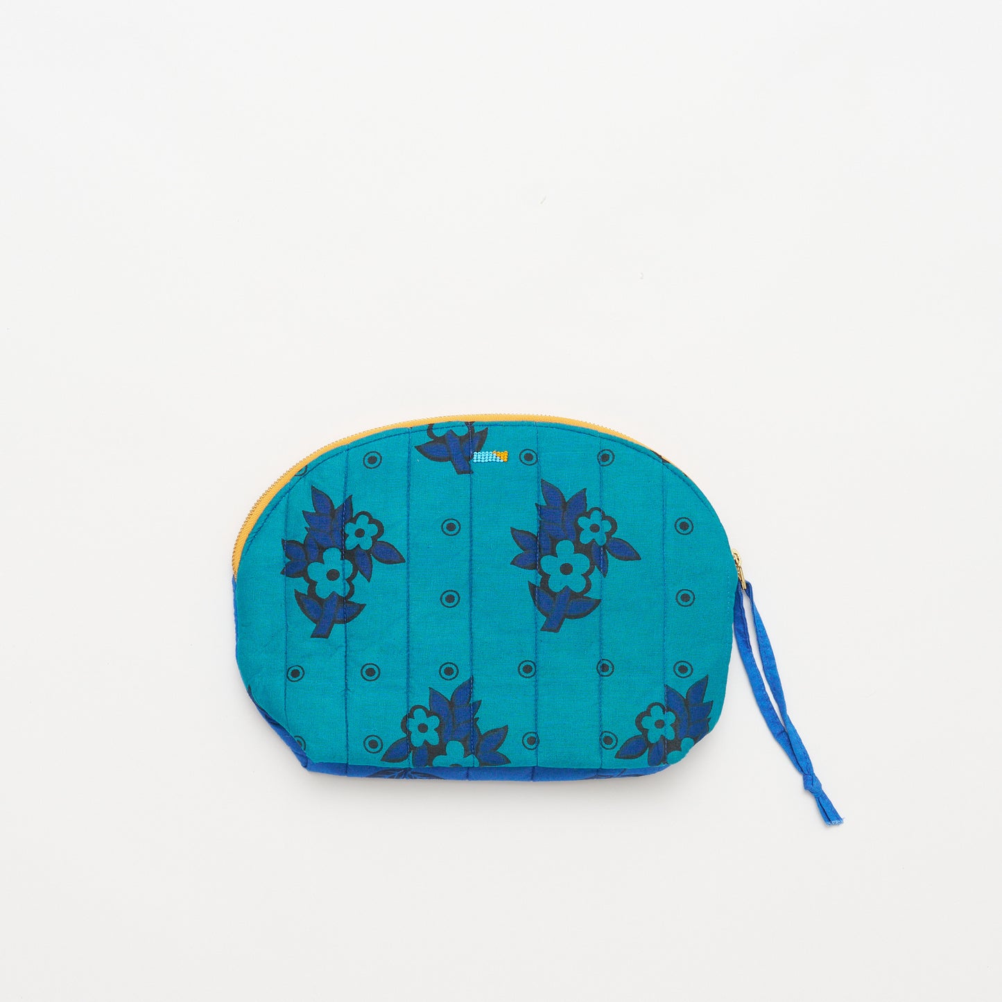 Kanga Pouch with Beaded Hearts - Morning Glory