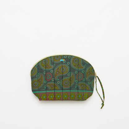Kanga Pouch with Beaded Hearts - Fern Meadow