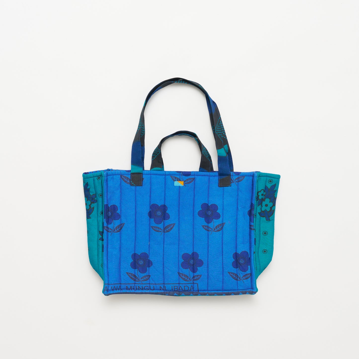 Kanga Tote with Beaded Love - Morning Glory