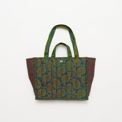 Kanga Tote with Beaded Love - Fern Meadow