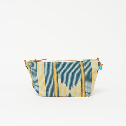 Large Convertible Pouch African Baule Cloth #01