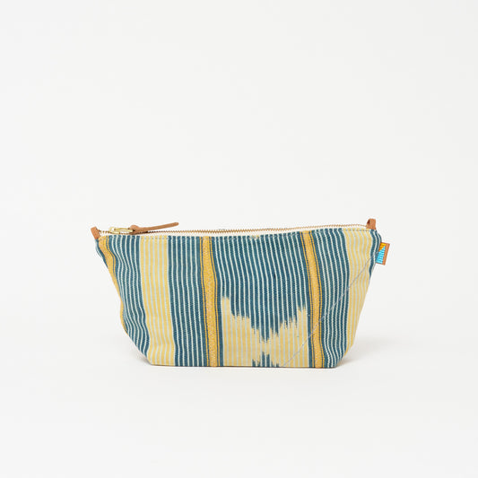 Large Convertible Pouch African Baule Cloth #01