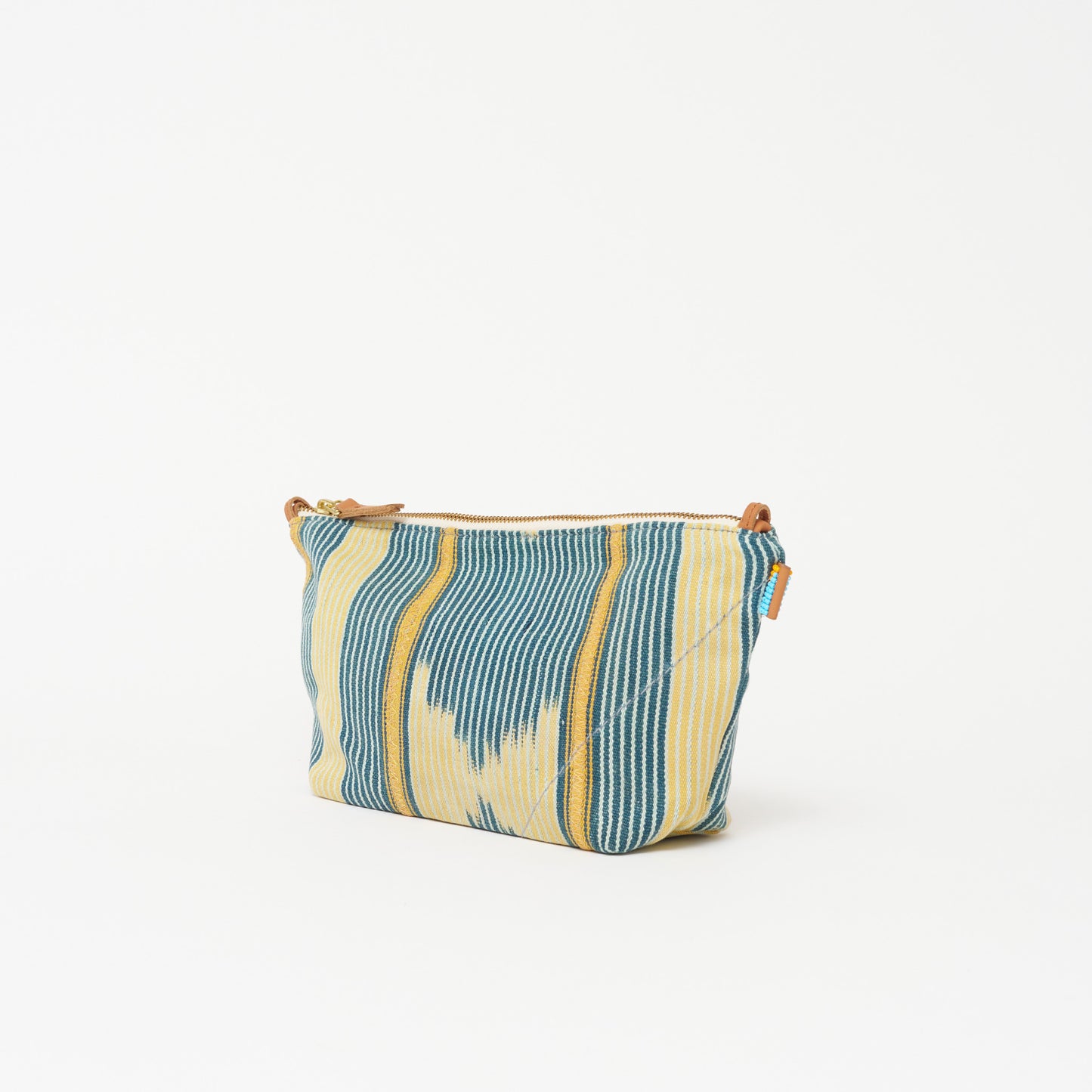 Large Convertible Pouch African Baule Cloth #01