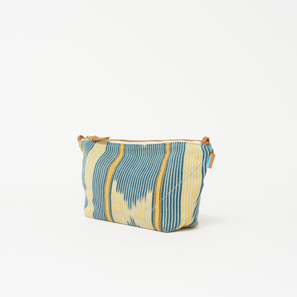 Large Convertible Pouch African Baule Cloth #01