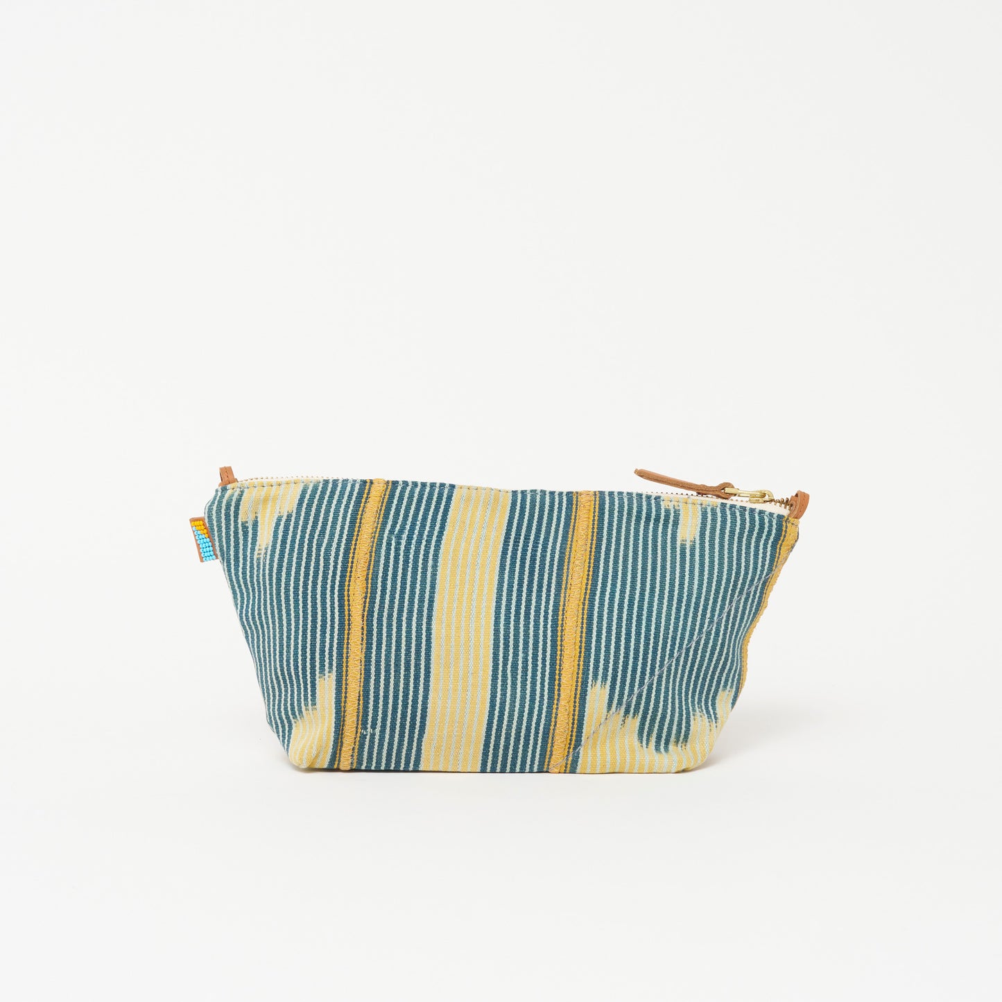 Large Convertible Pouch African Baule Cloth #01