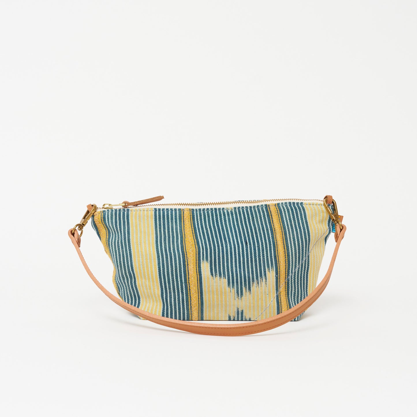 Large Convertible Pouch African Baule Cloth #01