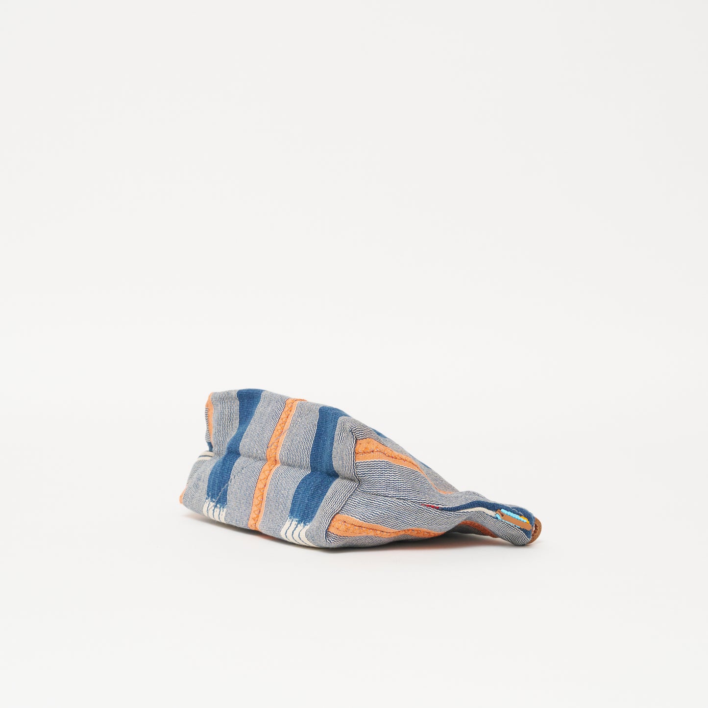 Large Convertible Pouch - African Baule Cloth #03