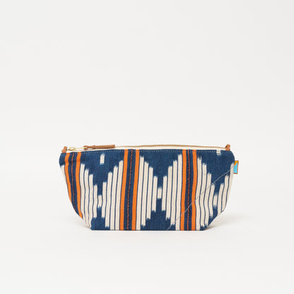 Large Convertible Pouch - African Baule Cloth #04