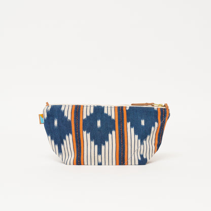 Large Convertible Pouch - African Baule Cloth #04