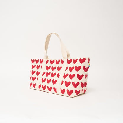 Many Hearts Tote