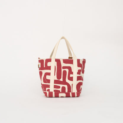 The Mini - Merlot Kuba with Beaded Heart Charm
