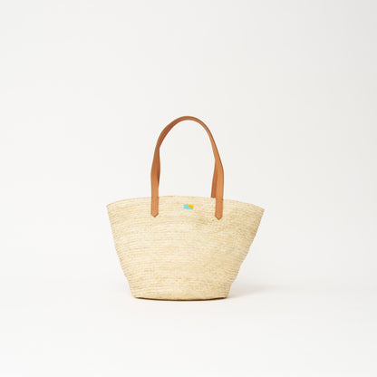 Palma Tote with Beaded Red Hearts