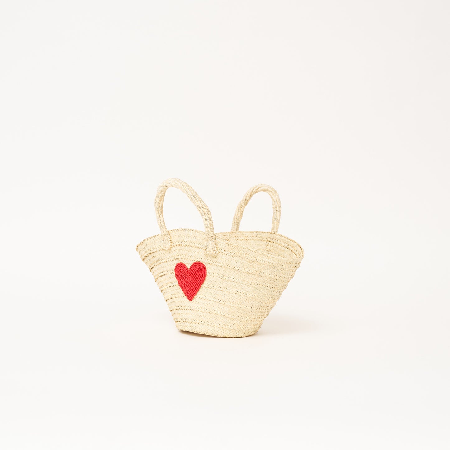 Mini Palma with Beaded Red Heart