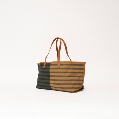Two Toned Skinny Stripe Bag