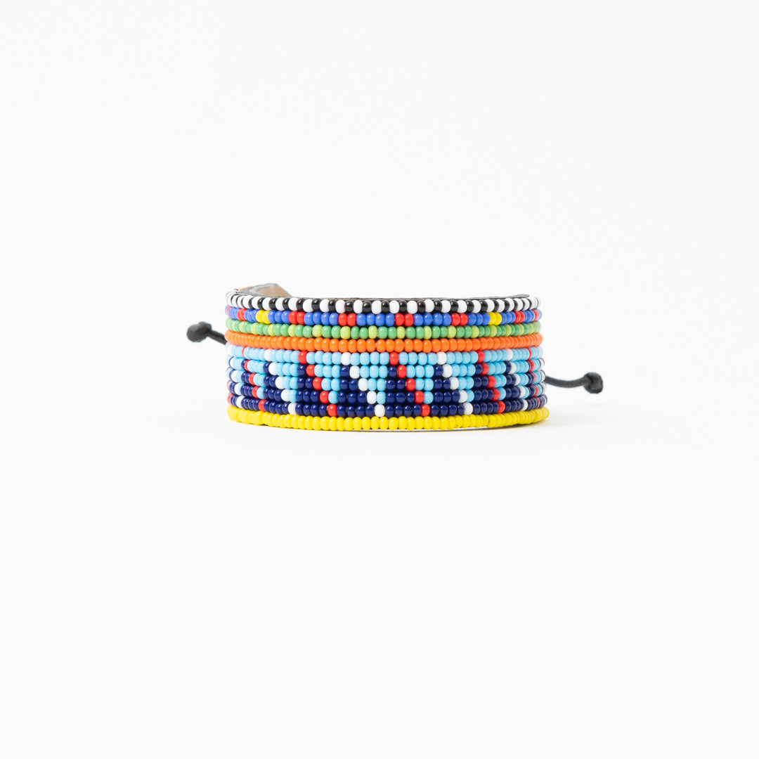 Ubuntu Life Skinny Love Beaded Leather Bracelet  India  Ubuy
