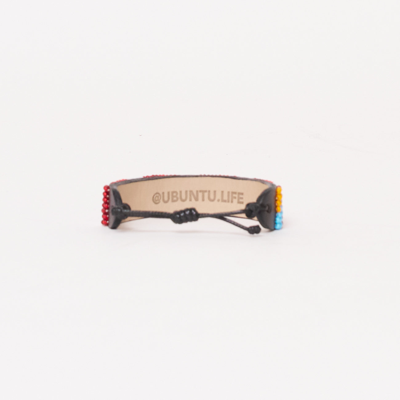 Mara Bracelet - Red Candy Stripe
