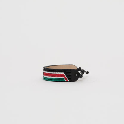 Kenyan Flag Bracelet