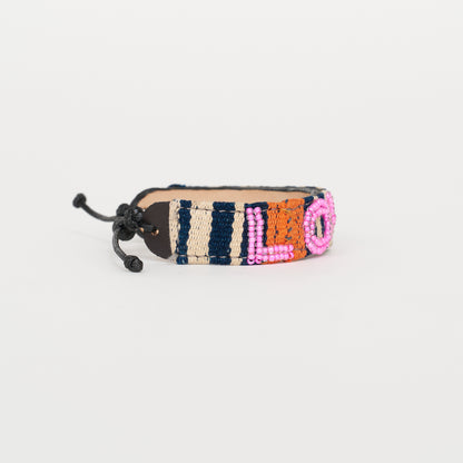 Mara Baule LOVE Bracelet - Bubblegum Pink